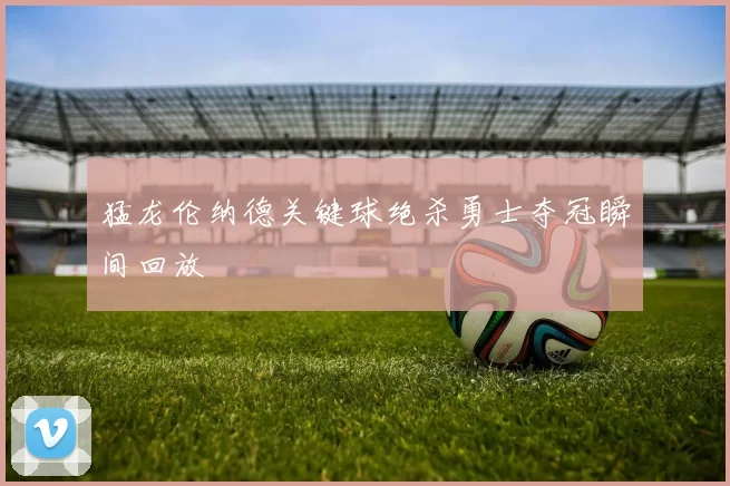 猛龙伦纳德关键球绝杀勇士夺冠瞬间回放