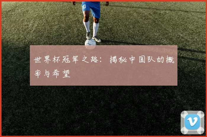 世界杯冠军之路:揭秘中国队的概率与希望
